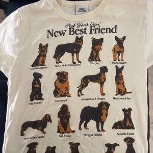 MY BEST FRIEND DOG BABY TEE/UO